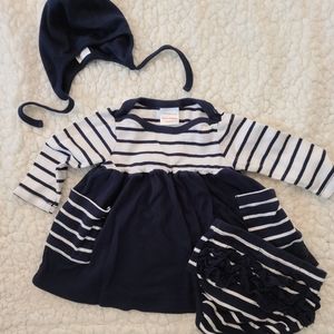 Hanna Andersson Long Sleeve Dress Outfit